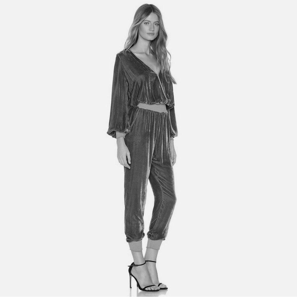 Young Fabulous & Broke Ambrosia Velvet Jumpsuit - Picture 2 of 7